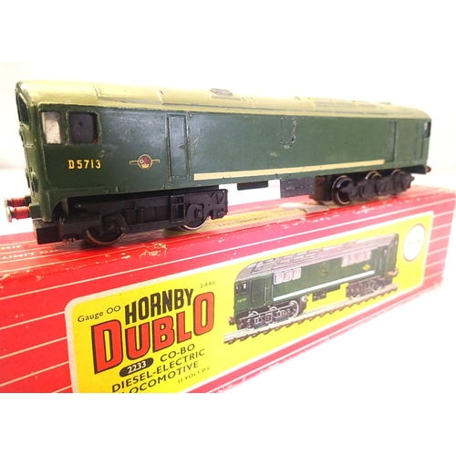 2222 - Hornby Dublo 2233 CoBo diesel in fair condition. P&P Group 1 (£14+VAT for the first lot and £1+VAT f... 