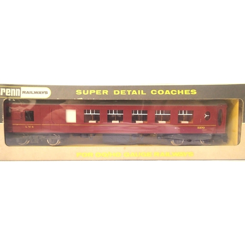 2252 - Wrenn W6009 LMS Red brake/second 2370, near mint condition, box is very good. P&P Group 1 (£14+VAT f... 