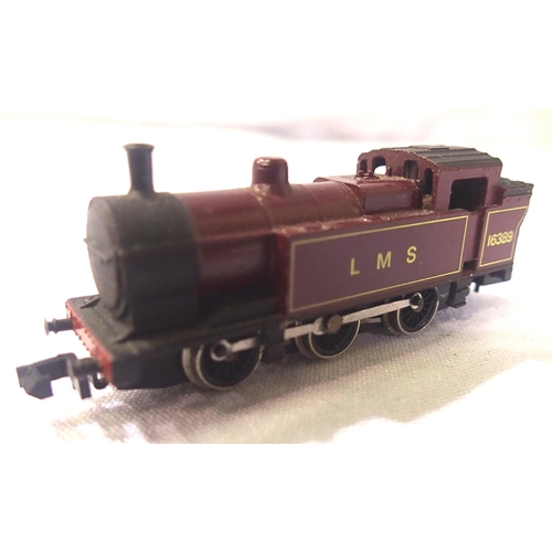 2323 - Farish N gauge 0.6.0 tank, LMS Red 16389. Excellent condition, unboxed. P&P Group 1 (£14+VAT for the... 