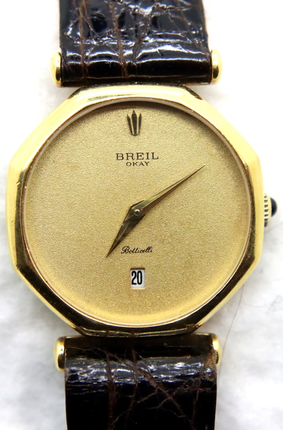 Breil Okay Botticelli ladies Swiss wristwatch octagonal gold face