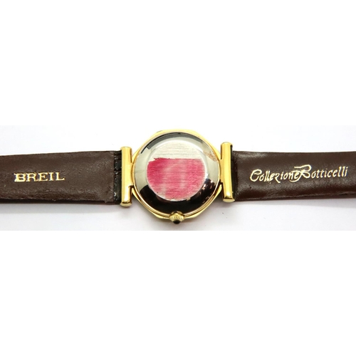 Breil Okay Botticelli ladies Swiss wristwatch octagonal gold face