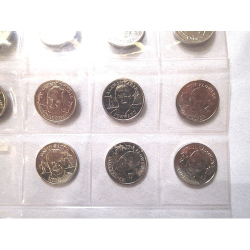 3160 - Complete set of England 1998 coins. P&P Group 1 (£14+VAT for the first lot and £1+VAT for subsequent... 