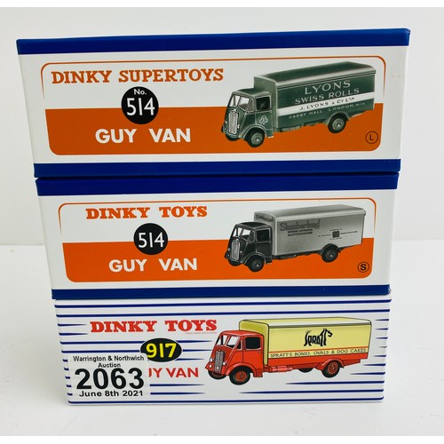 2063 - 3x Dinky / Atlas Edition Assorted Die Cast Boxed - P&P Group 1 (£14+VAT for the first lot and £1+VAT... 