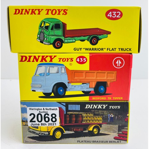 2068 - 3x Dinky / Atlas Edition Assorted Die Cast Boxed - P&P Group 1 (£14+VAT for the first lot and £1+VAT... 