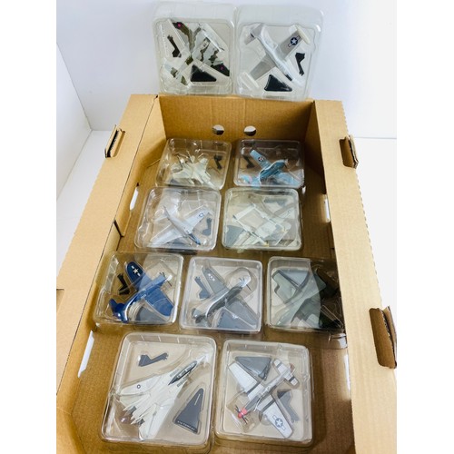 2086 - 11x Die Cast Assorted Aircraft in Blister Packs  - P&P Group 2 (£18+VAT for the first lot and £3+VAT... 