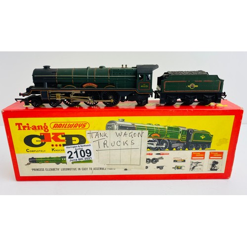 2109 - Triang OO Gauge 'Princess Elizabeth' Locomotive Boxed P&P Group 1 (£14+VAT for the first lot and £1+... 