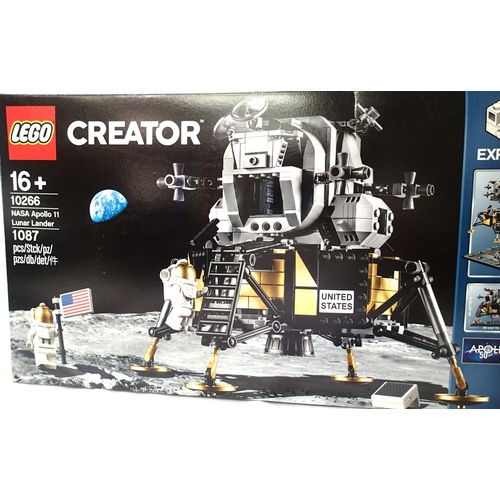 2415 - Lego 10266 Creator Expert Nasa Apollo II Lunar Lander. P&P Group 2 (£18+VAT for the first lot and £3... 