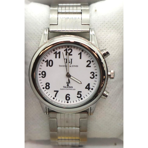 92 - Gents Tavistock Jones wristwatch. P&P Group 1 (£14+VAT for the first lot and £1+VAT for subsequent l... 