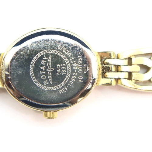 98 - Rotary ladies matching watch and bracelet. P&P Group 1 (£14+VAT for the first lot and £1+VAT for sub... 