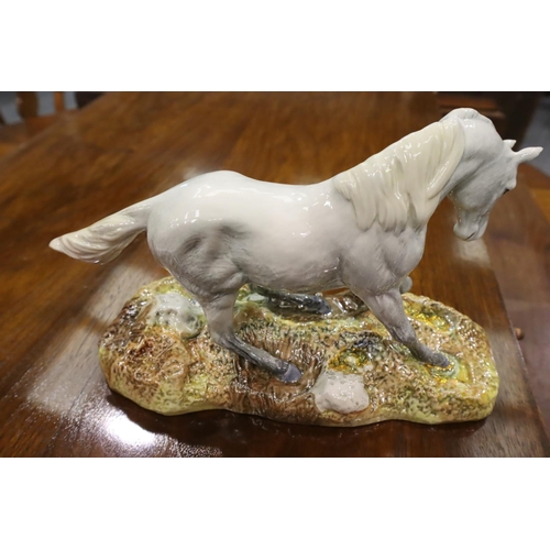 214 - Boxed Beswick Camargue wild horse, limited edition. P&P Group 3 (£25+VAT for the first lot and £5+VA... 