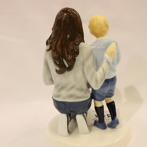 234A - Royal Doulton boxed figurine Young Royals limited edition. Not available for in-house P&P, contact P... 