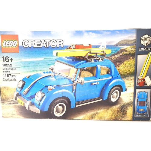 2204 - Lego 10252 Creator Expert Volkswagen Beetle. P&P Group 2 (£18+VAT for the first lot and £3+VAT for s... 
