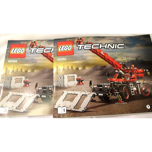 2217 - Lego 42082 Technic Rough Terrain Crane, unboxed. P&P Group 2 (£18+VAT for the first lot and £3+VAT f... 