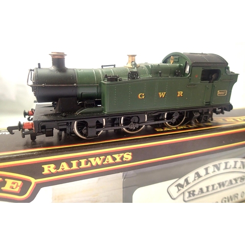 2267 - Mainline 37038 Class 6600 GWR Green, 6697 in excellent condition, boxed. P&P Group 1 (£14+VAT for th... 