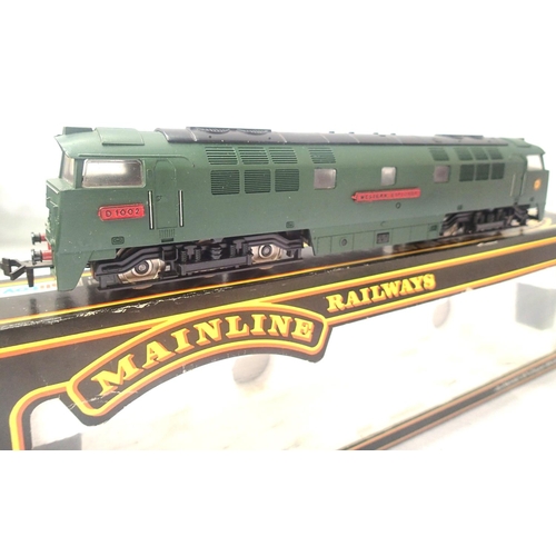 2273 - Western Explorer D1002 BR Green in very good - excellent condition, wrong box. P&P Group 1 (£14+VAT ... 