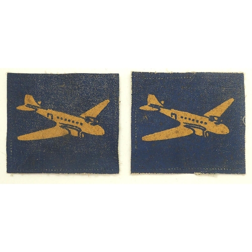 3094 - Pair of Royal Corps of Transport shoulder patches. P&P Group 1 (£14+VAT for the first lot and £1+VAT... 