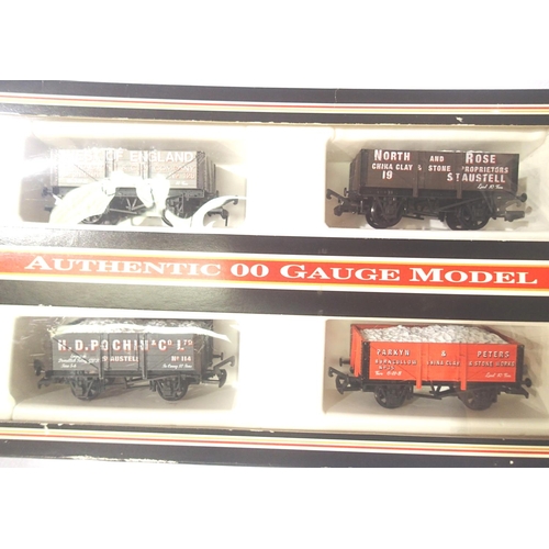 2347 - Dapol set of four Cornwall related wagons, Railtronics Exclusive. P&P Group 1 (£14+VAT for the first... 