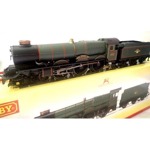 2374 - Hornby R3332 King Class, King Edward VIII BR Green, 6029, Late Crest in near mint condition, boxed. ... 