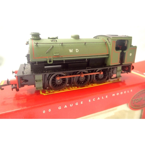 2381 - Hornby Class J94, finished as WD Green no 9 in excellent condition, no paperwork etc, wrong box. P&P... 