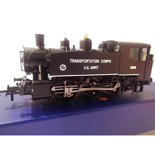 2394 - Bachmann MR101 USA Class 0.6.0T US Army Transportation Corps, black, 1908 Model Rail Exclusive in ne... 