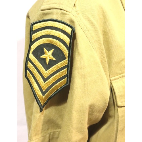 3076 - WE WERE SOLDIERS; Sgt McDoons uniform costume 2002, worn in the film with CoA. P&P Group 2 (£18+VAT ... 