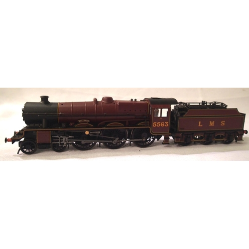 2443 - Bachmann Jubilee Class Australia LMS Red 5563 in excellent condition, missing front coupling, unboxe... 