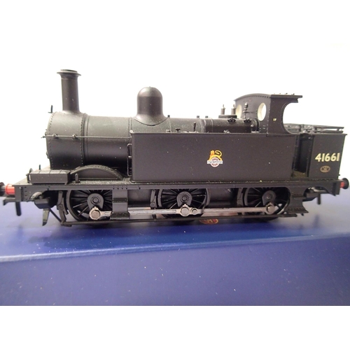 2450 - Bachmann 31-431 Class 1F 41661 BR Black, Early Crest in near mint condition, boxed. P&P Group 1 (£14... 