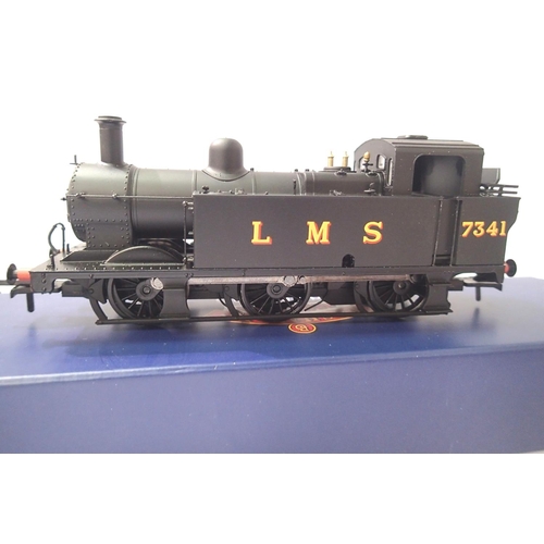 2451 - Bachmann 32-227B Class 3F Jinty 7341, LMS Black in excellent - near mint condition, missing detail p... 