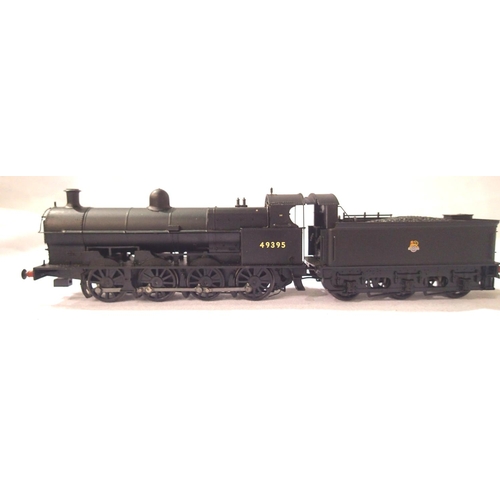 2444 - Bachmann Class G2A 0.8.0 and tender 49395, BR Black, Early Crest in excellent condition, missing fro... 