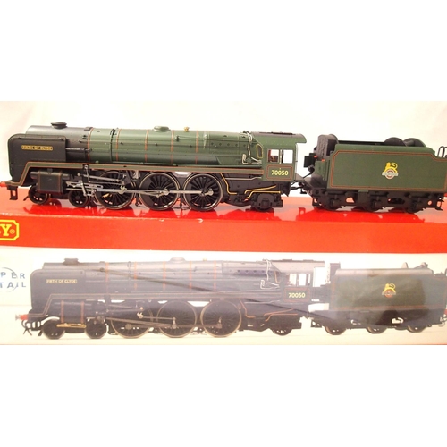 2481 - Hornby R2718 Firth of Clyde 70050, BR Green, Early Crest in near mint condition, boxed. P&P Group 1 ... 