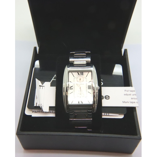 67 - Gents boxed Amadeus chronograph wristwatch, working at lotting. P&P Group 1 (£14+VAT for the first l... 