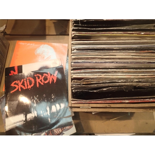 1018 - Large box of 12 inch singles and comedy LPs. Not available for in-house P&P, contact Paul O'Hea at M... 
