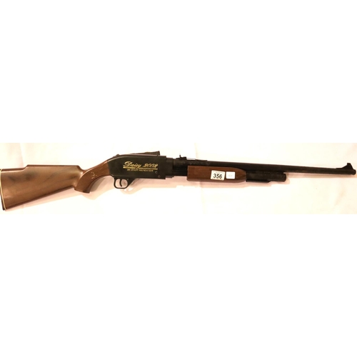 356 - Daisy 2002 35 shot repeater 177 air rifle. Not available for in-house P&P, contact Paul O'Hea at Mai... 