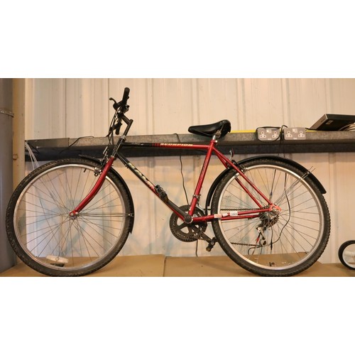 1005 - Raleigh Scorpion retro mountain bike with Brooks saddle 20'' frame, 26'' wheels. Not available for i... 