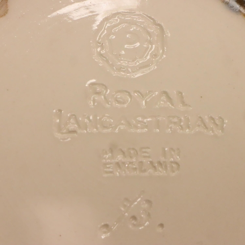 186 - Royal Lancastrian baluster vase signed JB (John Brannan). H: 17 cm. P&P Group 3 (£25+VAT for the fir... 