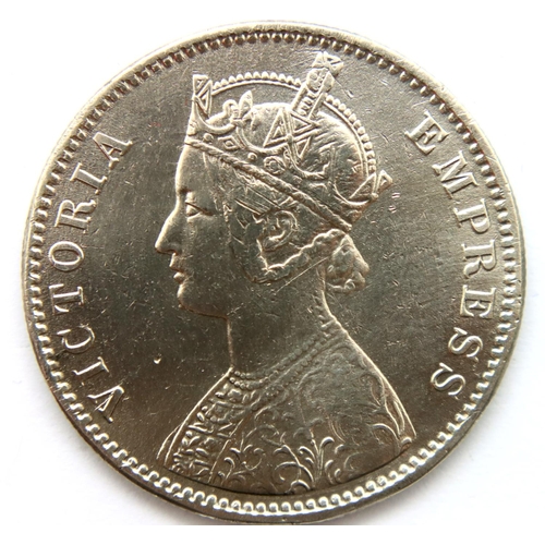 3138 - 1901 - Silver Rupee of Queen Victoria - Colonial India. P&P Group 1 (£14+VAT for the first lot and £... 