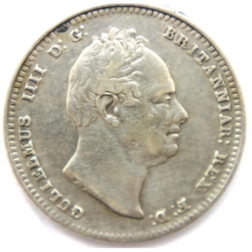 3146 - 1835 - Silver Shilling of King William IV. P&P Group 1 (£14+VAT for the first lot and £1+VAT for sub... 