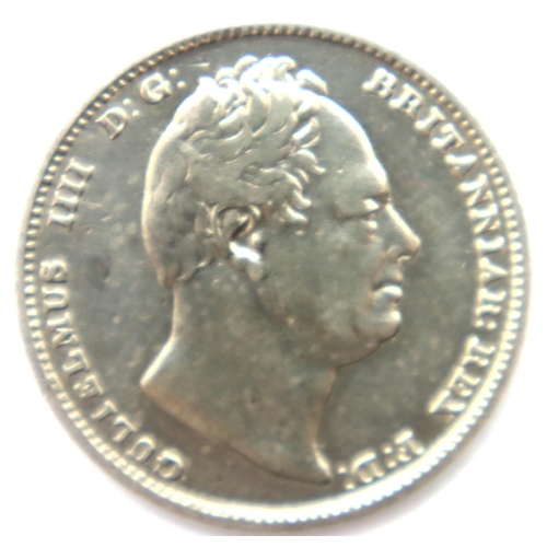 3148 - 1834 - Silver Sixpence of King William IV. P&P Group 1 (£14+VAT for the first lot and £1+VAT for sub... 