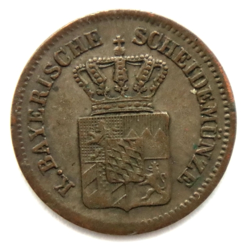 3165 - 1866 - Silver Kreuzer - Bavarian States. P&P Group 1 (£14+VAT for the first lot and £1+VAT for subse... 