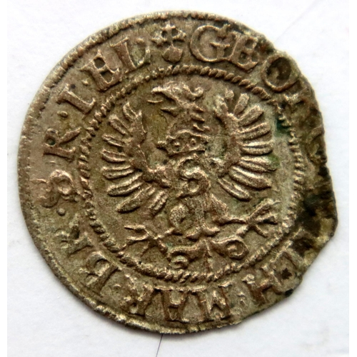 3166 - Hammered Penny of Poland c1600. P&P Group 1 (£14+VAT for the first lot and £1+VAT for subsequent lot... 