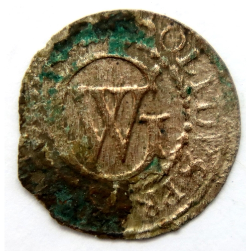 3166 - Hammered Penny of Poland c1600. P&P Group 1 (£14+VAT for the first lot and £1+VAT for subsequent lot... 