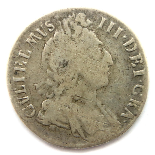 3170 - 1697 - Silver Sixpence of King William III. P&P Group 1 (£14+VAT for the first lot and £1+VAT for su... 