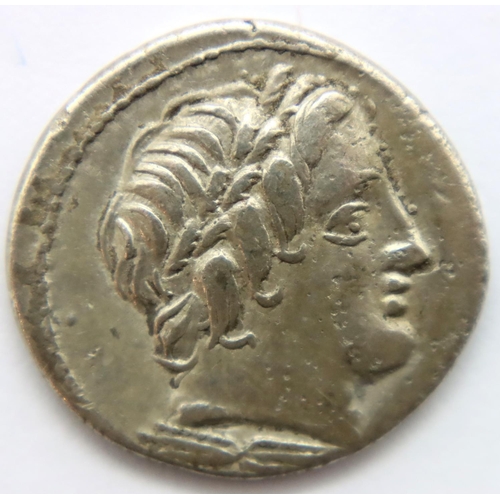 3192 - 200BC - Roman Silver Denarius of the Republic with Jupiter and Quadriga. P&P Group 1 (£14+VAT for th... 