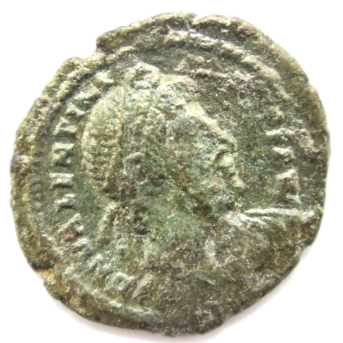 3200 - 367AD -Roman  Emperor Valentinian 1st - Arles - Victory with Wreath. P&P Group 1 (£14+VAT for the fi... 