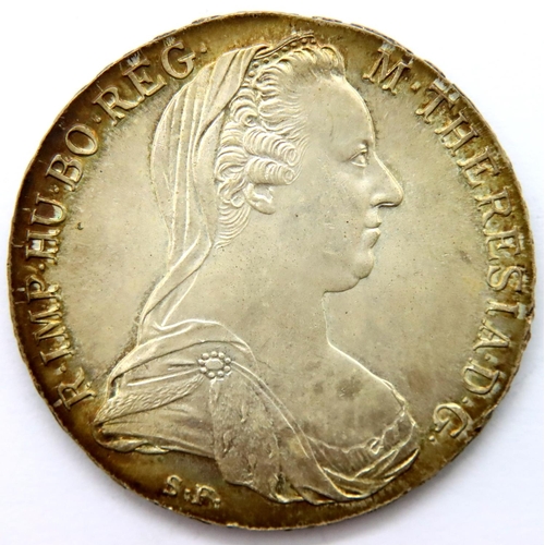 3212 - 1780 - Silver Maria Theresa Austrian Thaler. P&P Group 1 (£14+VAT for the first lot and £1+VAT for s... 