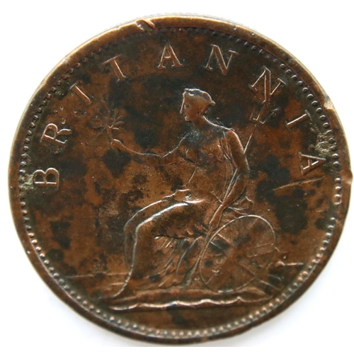 3219 - 1806 - Copper Penny of King George 3rd - SOHO mint. P&P Group 1 (£14+VAT for the first lot and £1+VA... 