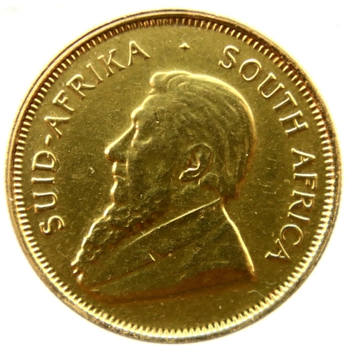 3238 - 1981 South African 1/4 Krugerrand. P&P Group 1 (£14+VAT for the first lot and £1+VAT for subsequent ... 