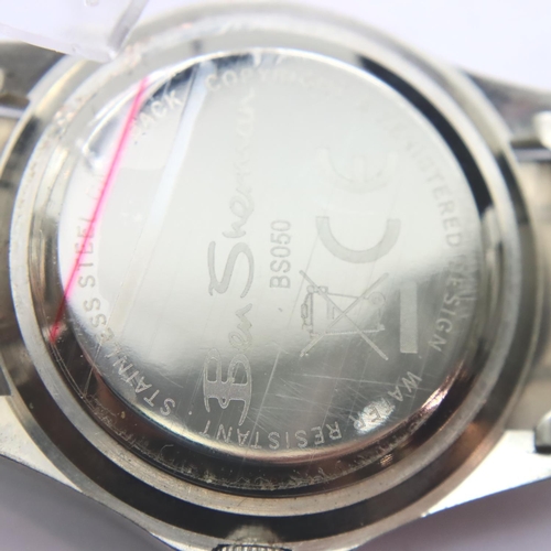 93 - Ben Sherman; gents wristwatch, working at lotting. P&P Group 1 (£14+VAT for the first lot and £1+VAT... 