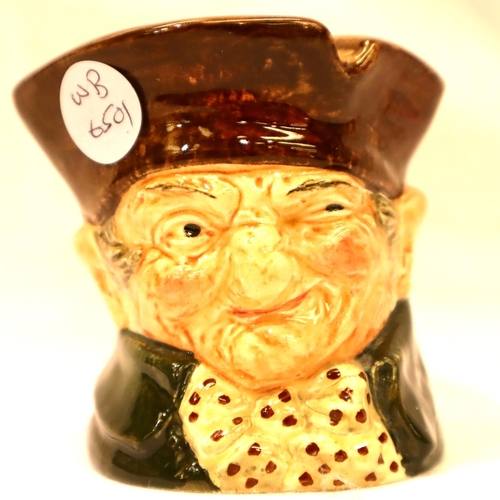 198 - Royal Doulton Old Charlie ashtray, D: 8 cm. P&P Group 1 (£14+VAT for the first lot and £1+VAT for su... 