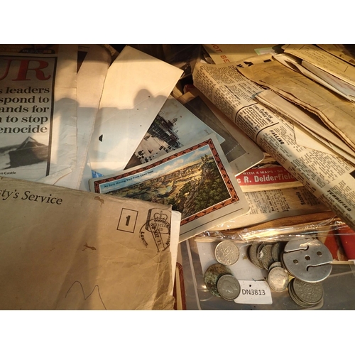 1196 - Two trays of ephemera. Not available for in-house P&P, contact Paul O'Hea at Mailboxes on 01925 6591... 